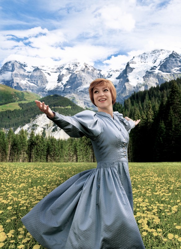 Sarah-Louise Young will play a Julie Andrews impersonator in Julie Madly Deeply