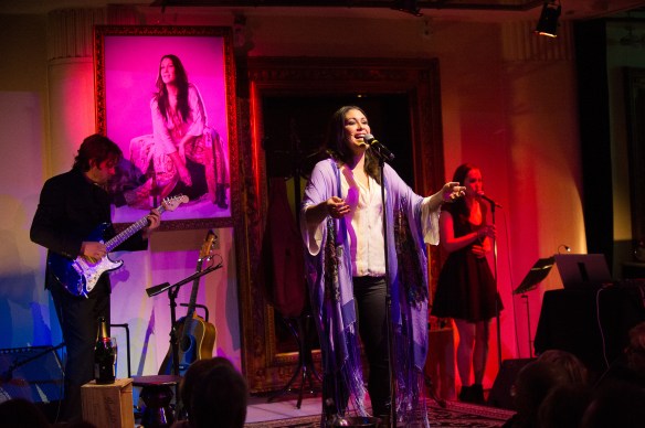 Catherine Alcorn with Marty Hailey and Tamika Stanton. Photo: Kurt Sneddon