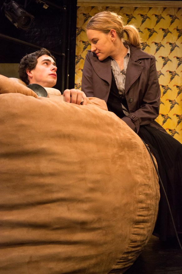 Blake Davis and Kate Mulvany. Photo: Brett Boardman