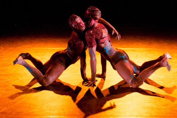 Beau Dean Riley Smith and Leonard Mickelo in Nala. Photo: Greg Barrett