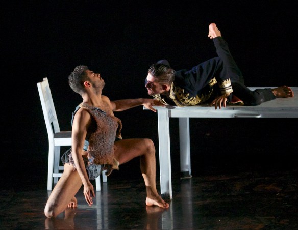 Beau Dean Riley Smith and Daniel Riley in Macq. Photo: Greg Barrett