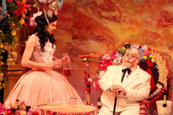 Agent Cleave and Bessie Holland. Photo: Marg Horwell