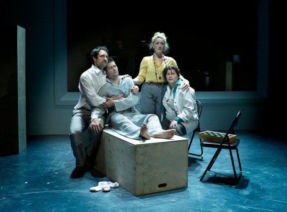 Tamlyn Henderson, Ben Hall, Elise McCann and Margi de Ferranti. Photo: Helen White