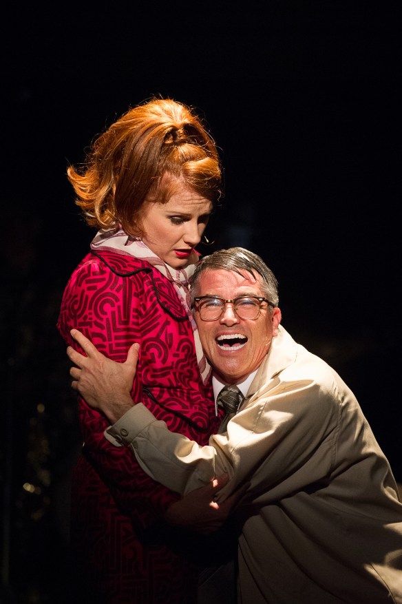 Verity Hunt-Ballard and Martin Crewes as Oscar. Photo: supplied