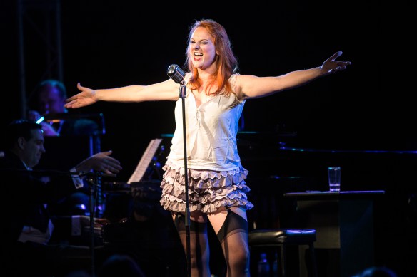 Marika Aubrey in The Last of the Red Hot Mamas. Photo: Alek Mak