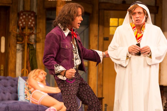 Marcus Graham and Alan Dukes. Photo: Brett Boardman