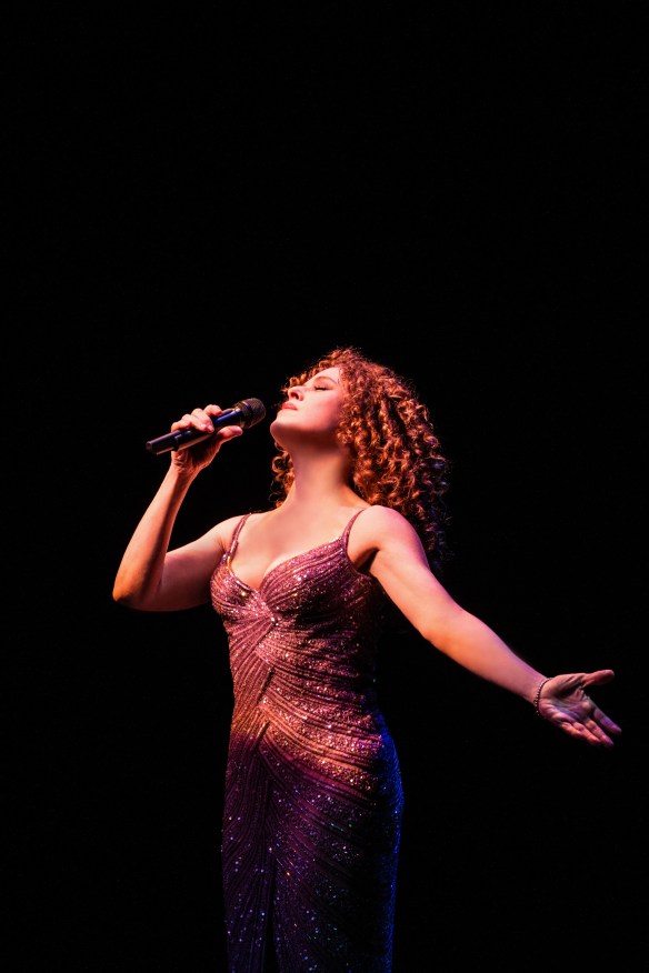 Bernadette Peters performing in Sydney. Photo: Kurt Sneddon