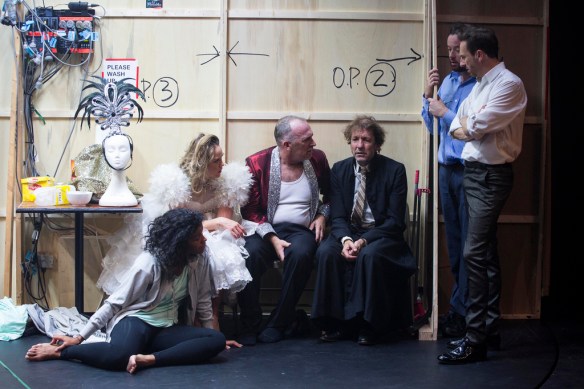 Zahra Newman, Eryn Jean Norvill, Greg Stone, Robert Menzies, Gareth Davies. Photo: Pia Johnson