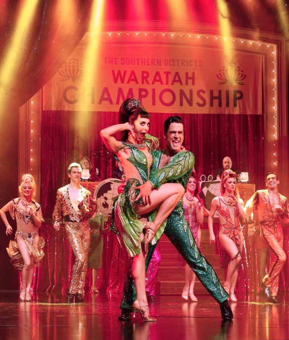 Cristina D'Agostino and Ryan Gonzalez. Photo: Jeff Busby