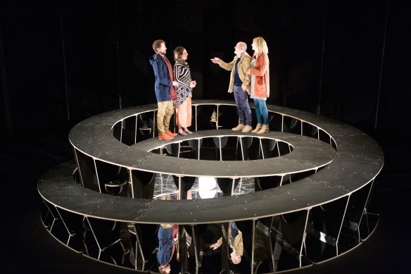 Simon Corfield, Julia Ohannessian, Glenn Hezeldine, Georgina Symes. Photo: Louis Dillon-Savage