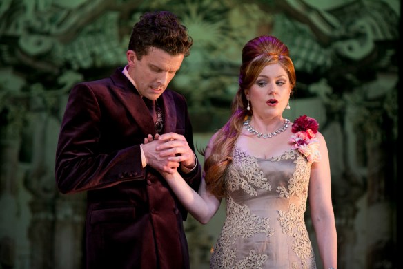 Leon Ford and Helen Dallimore. Photo: Lisa Tomasetti