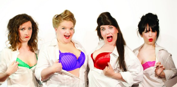 Lady Sings It Better – Anna Martin, Libby Wood, Maeve Marsden and Chandra Franken. Photo: Viv McGregor