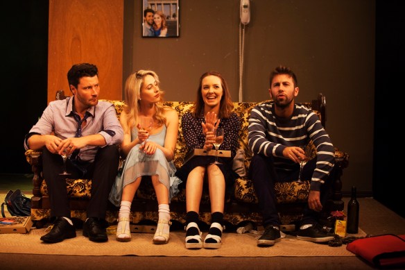 Garth Holcombe, Claire Lovering, Paige Gardiner and Tim Reuben. Photo: Gez Xavier Mansfield