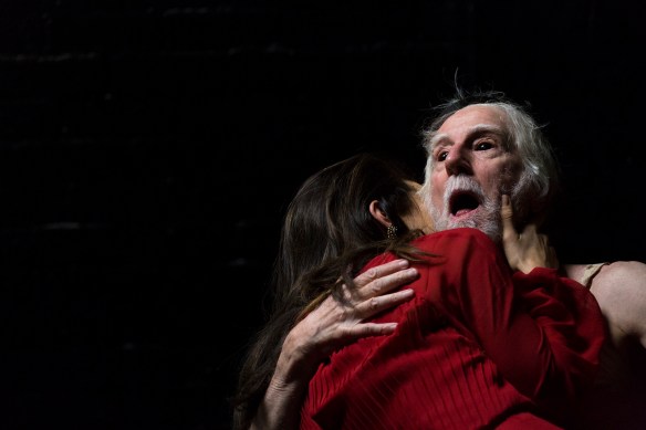 Peter Carroll with Andrea Demetriades. Photo: Pia Johnson