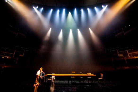 Hugo Weaving as Macbeth. Photo: Brett Boardman
