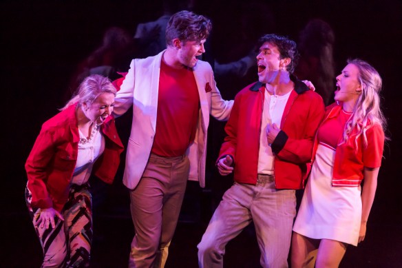 Adele Parkinson, Shaun Rennie, Tyran Parke and Kirby Burgess. Photo: Pia Moore