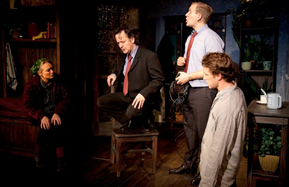 Vanessa Downing, Tony Poli, Ben McIvor and Jake Lyall. Photo: Gareth Davies