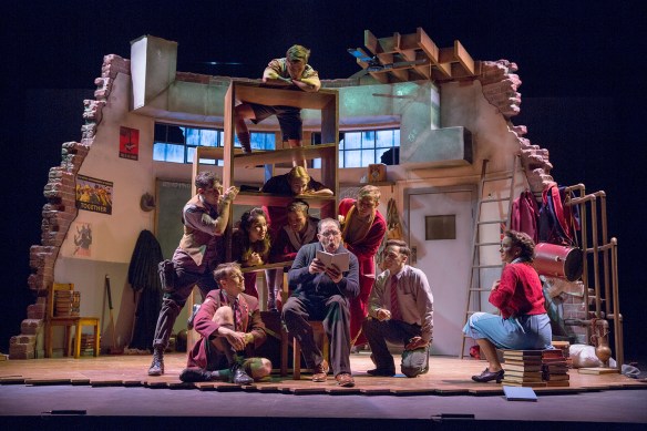 The cast of Henry V. Photo: Michele Mossop