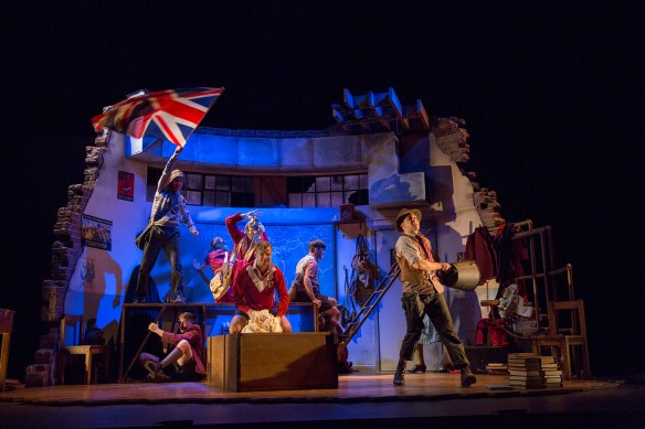 The cast of Henry V. Photo: Michele Mossop