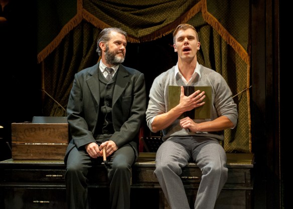 Phillip Lowe and Blake Bowden. Photo: Oliver Toth