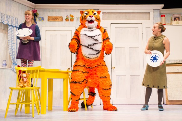 Abbey Norman as Sophie and Jenanne Redman as Mummy with the Tiger. Photo: supplied