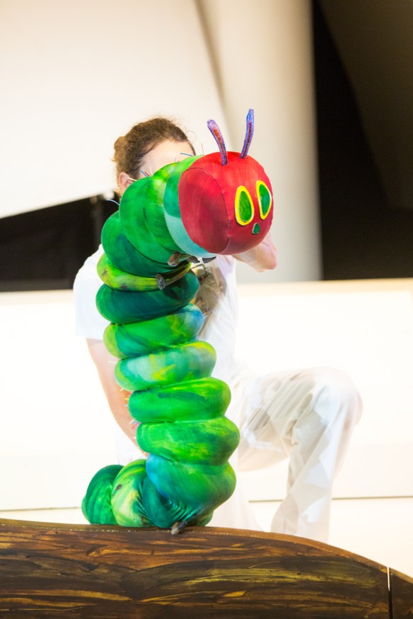 The Very Hungry Caterpillar puppet. Photo: supplied