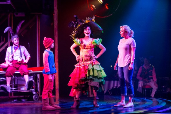 Louis Fontaine, Kate Cheel and Helen Dallimore. Photo: Brett Boardman