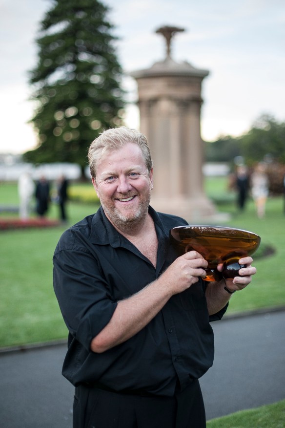 Prize winner Steve Rodgers. Photo: Jessica Lindsay