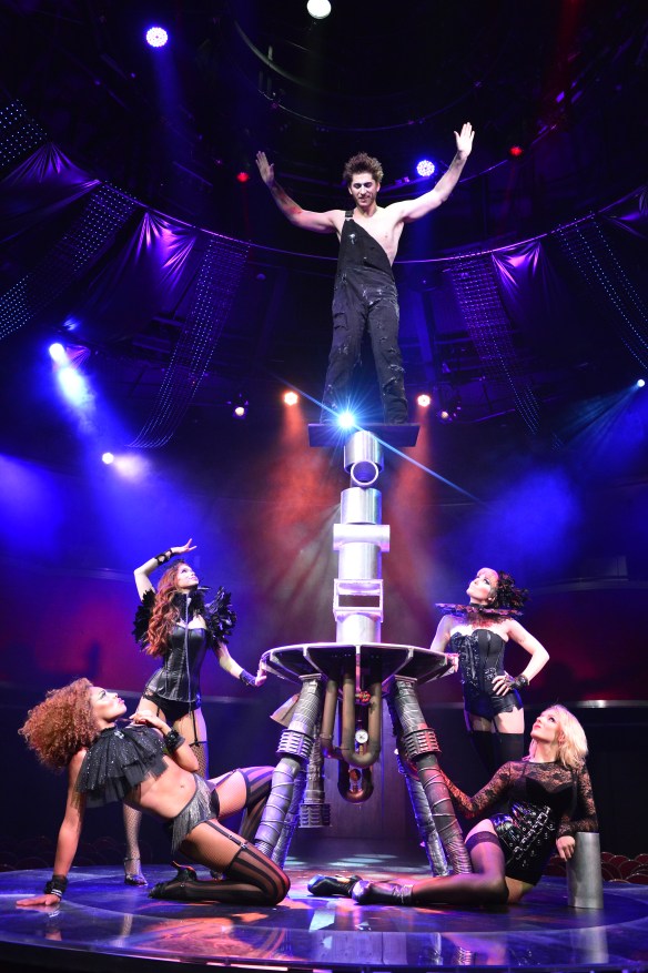 Gediminas Pavlovicius performs the Rolla Bolla. Photo: supplied