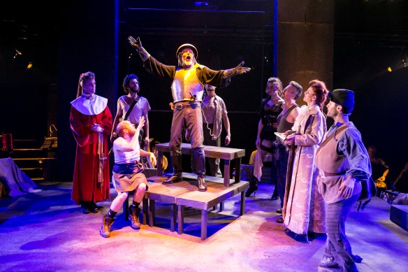 Tony Sheldon and company. Photo: Michael Francis