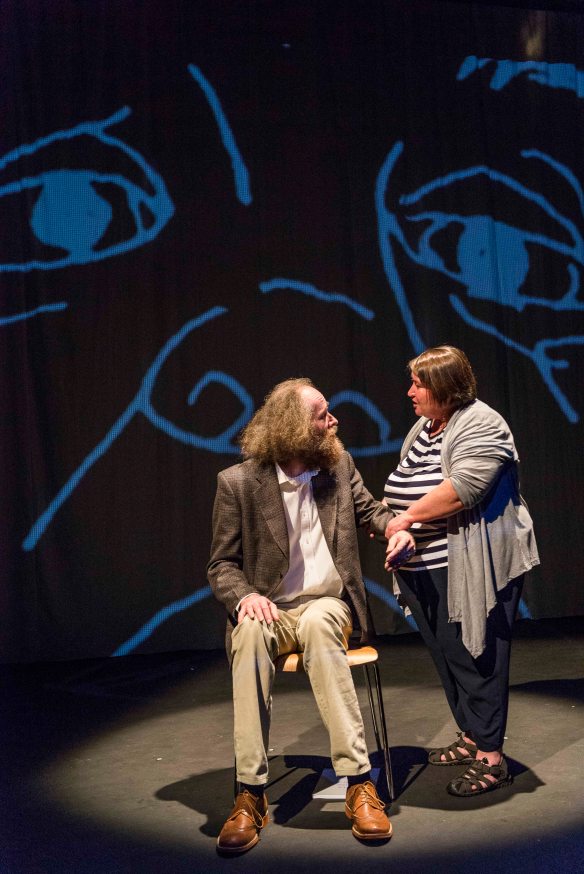 John McDonnell as Frank and Veronica Flynn as Evelyn. Photo: Patrick Boland