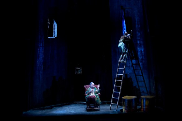 Hugo Weaving and Tom Budge. Photo: Lisa Tomasetti