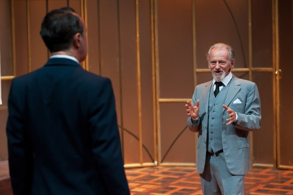 John Turnbull as Shylock.