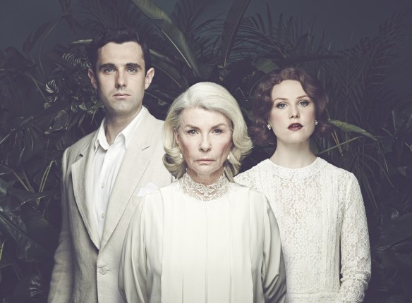Robyn Nevin with Mark Leonard Winter and Eryn Jean Norvill in a promotional image for Suddenly Last Summer. Photo: James Green