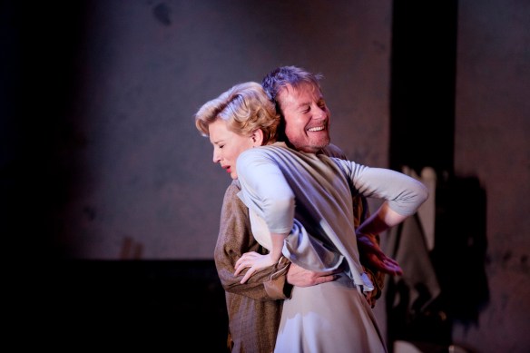 Cate Blanchett and Richard Roxburgh in STC's Uncle Vanya. Photo: Lisa Tomasetti