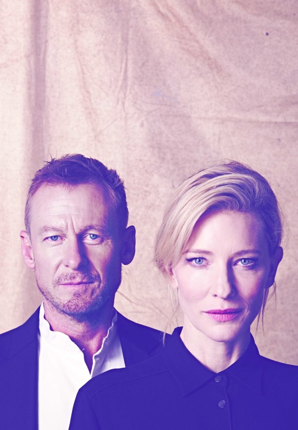 Richard Roxburgh plays Mikhail Platonov and Cate Blanchett plays Anna Petrovna in The Present. Photo: James Green