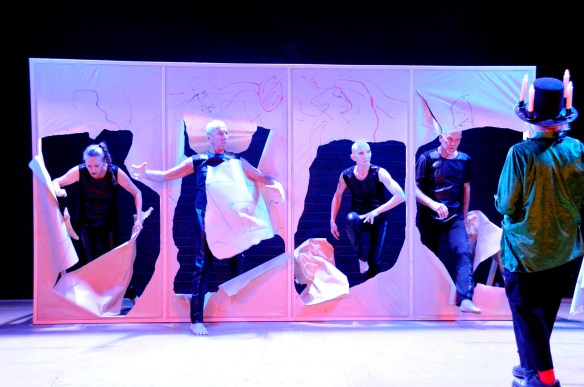 Susan Barling, Ross Philip, Anca Frankenhaeuser and Patrick Harding-Irmer. Photo: Regis Lansac